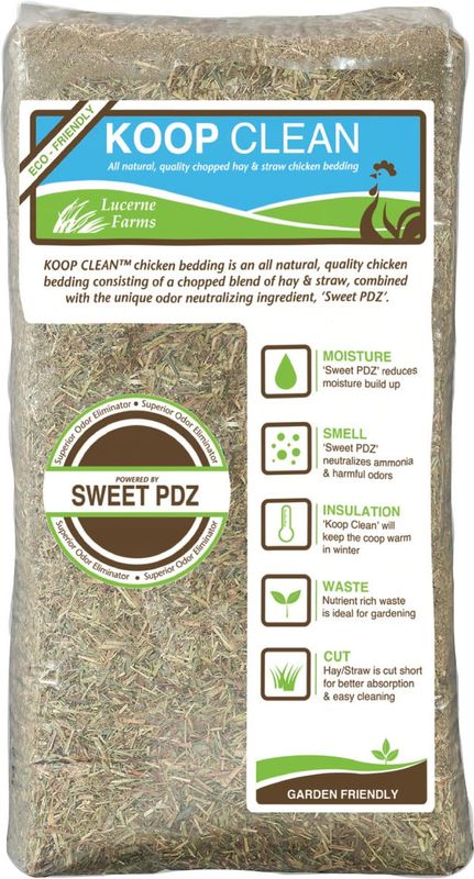 LUCERNE FARMS KOOP CLEAN HAY & STRAW BEDDING