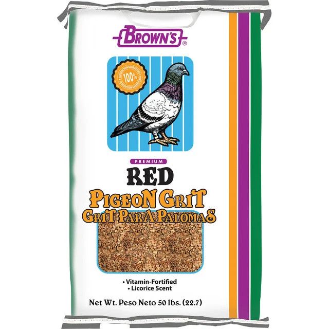 BROWNS GRIT NATIONAL PIGEON RED 50lb