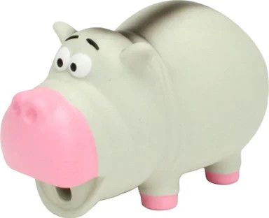 Rascals Hippo Grunt Dog Toy