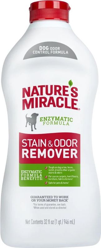 NATURE'S MIRACLE STAIN & ODOR REMOVER POUR DOGS