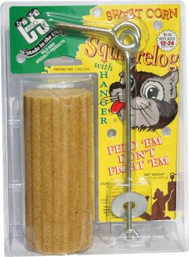 C&S SQUIRRELOG W/HANGER