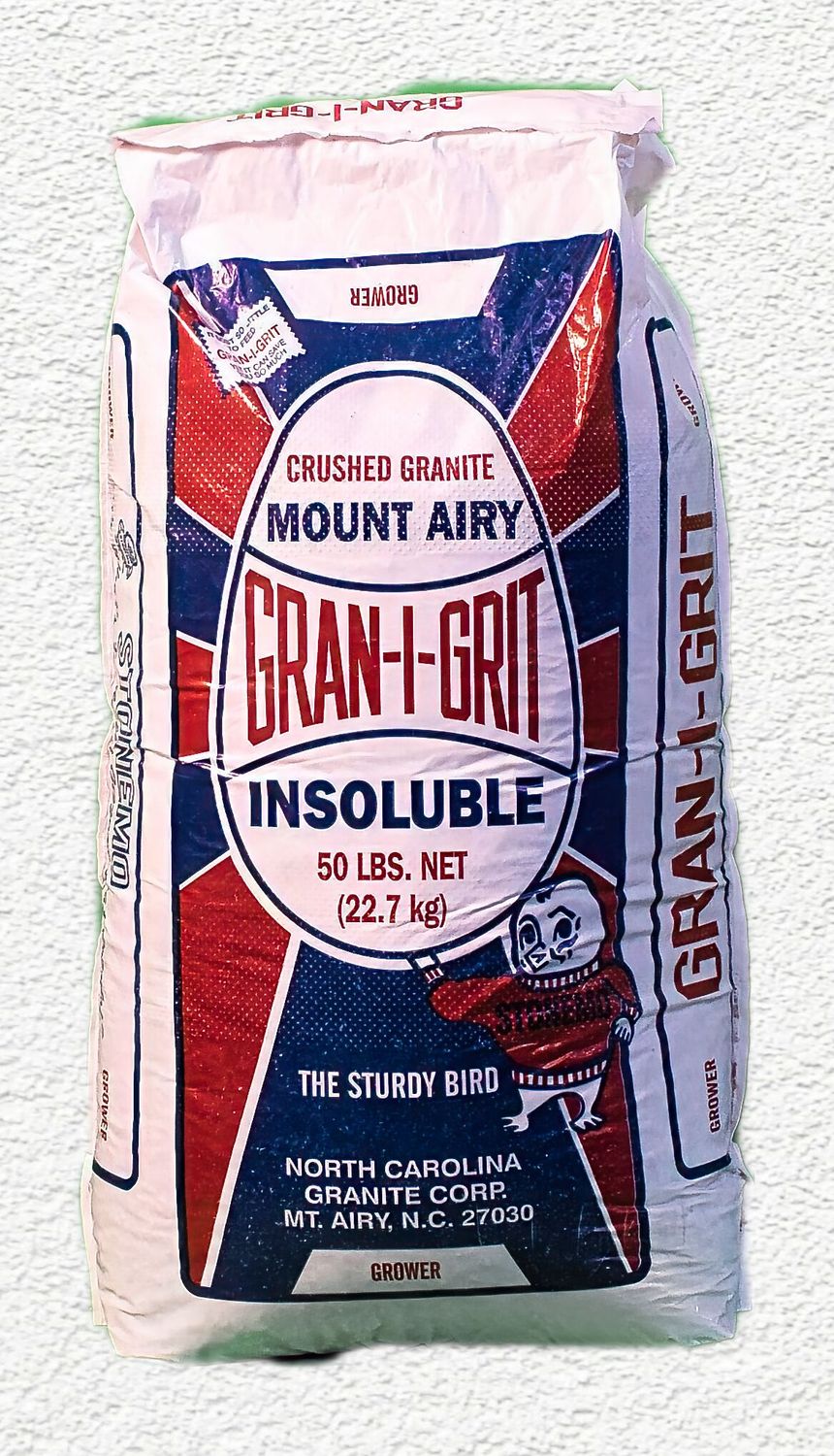 Vermont Poultry Gran I Grit Grower