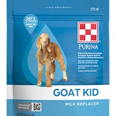 Purina Goat Kid Milk Replacer 8Ib - 4 per Case