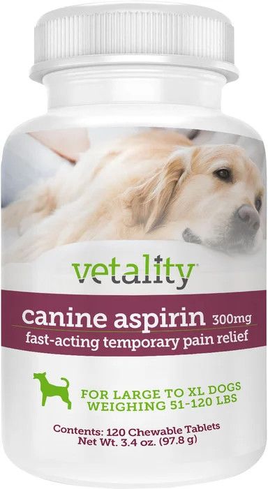 Vetality Canine Aspirin Large-Xl Dogs 51-120 Lbs