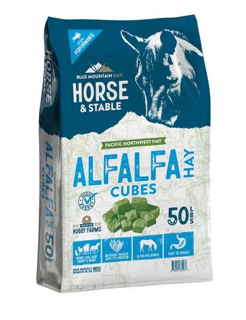 Blue Mountain Alfalfa Cubes 50 lb