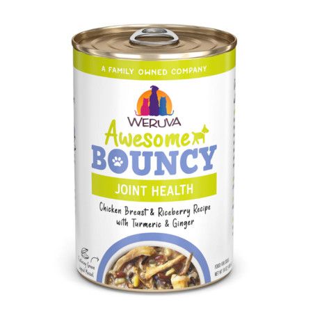 Weruva Awesome Bouncy Chicken & Rice Dog Canned Food 14 oz - 10 per Case