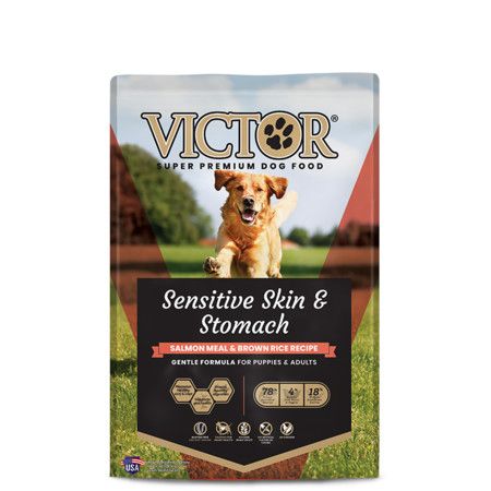 Victor Dog Dry Sensitive Skin & Stomach Salmon Brown Rice 30#