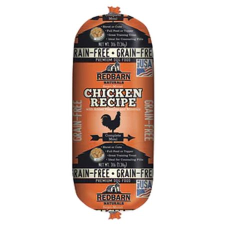 Redbarn Dog Food Roll GF Chicken 3#