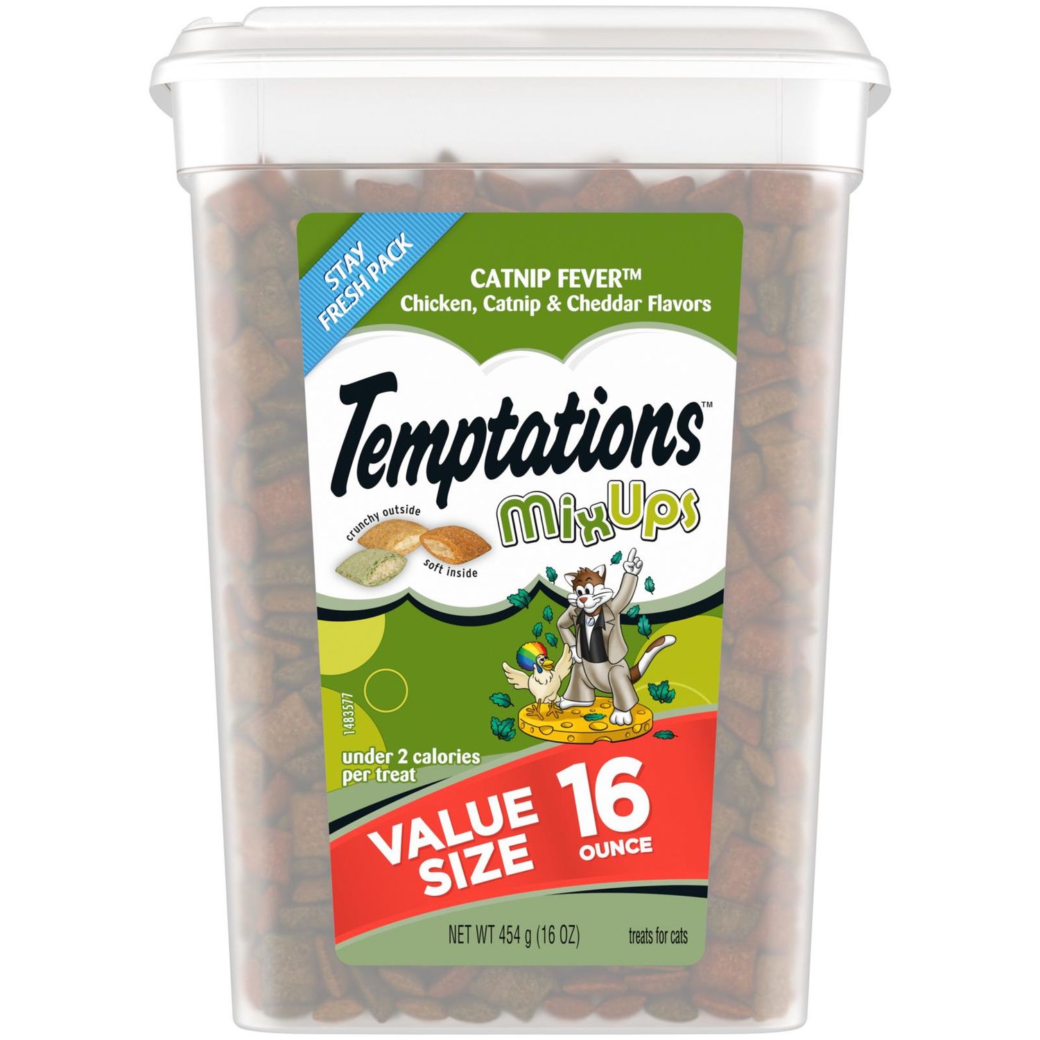 Whiskas Temptations Mixups Catnip Fever16 oz Value Pack single