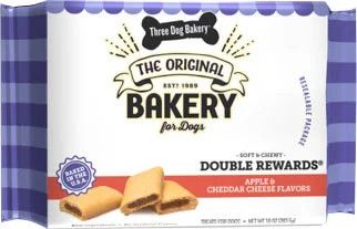 Three Dog Bakery Apple Cheddar Double Rewards Cookies