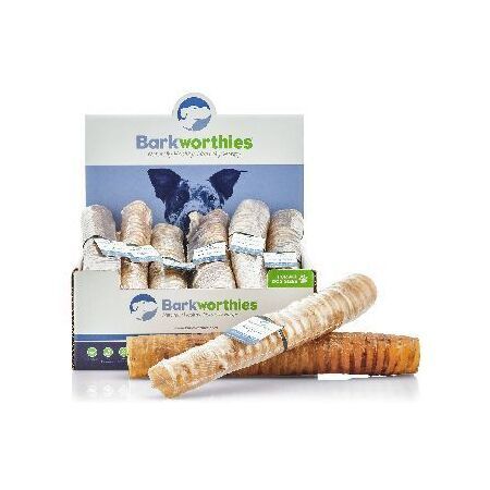 Barkworthies Dog Treat Beef Trachea 12" 6/Case