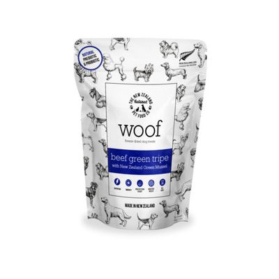 NZ Natural Dog Treat FD Woof Beef Green Tripe 1.4 oz