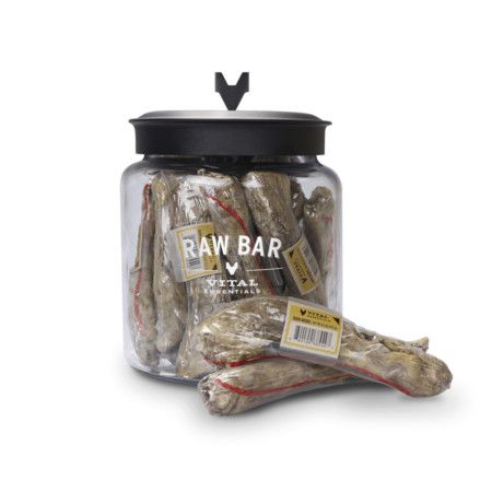 Vital Essentials Dog Treat FD Raw Bar Duck Necks 40/Bag