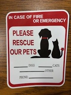 Please Rescue our Pets Sticker