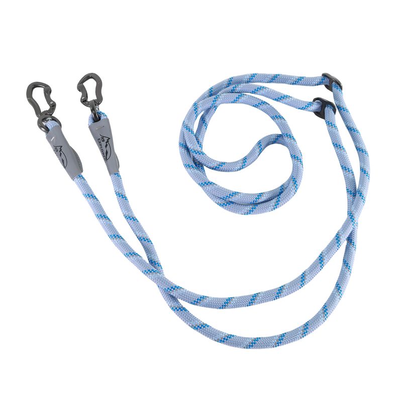 Coastal K9 Explorer Trek Multi-Function Rope Leash, Glacier, 8'