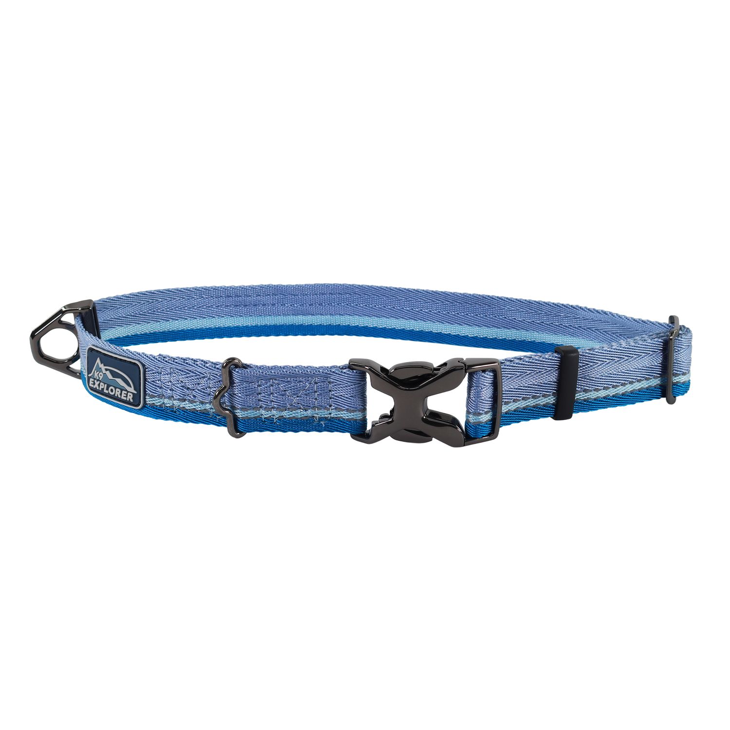 Coastal K9 Explorer® Trek Adjustable Dog Collar, Glacier, Small - 8" - 12"
