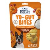 Natural Balance Pet Foods Yo-Gut Bites Dog Treats Pumpkin & Cranberries, 1ea/4.5 oz