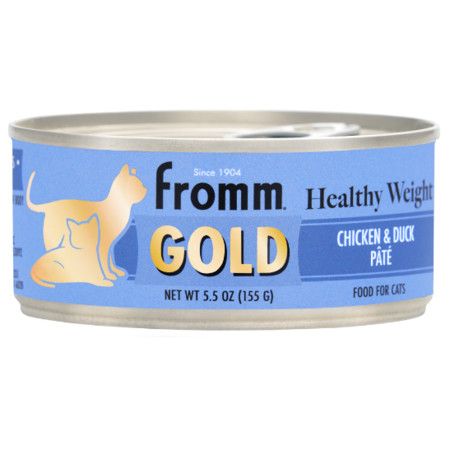 Fromm Cat Can Gold Pate' Adult Healthy Weight Chicken & Duck 3 oz 12/Case