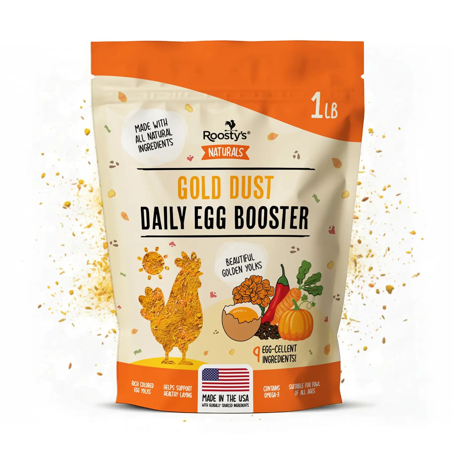 Roosty's Gold Dust Daily Egg Booster