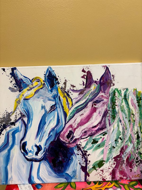 C. Volk Paintings-Horses