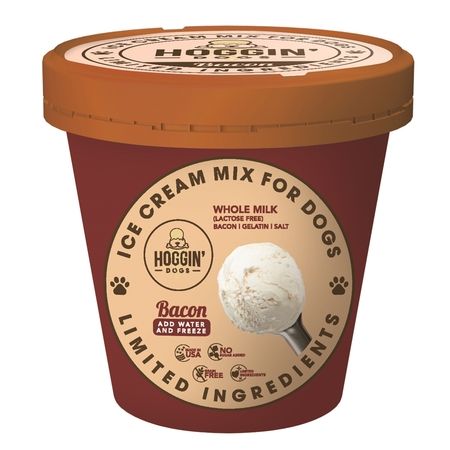 Puppy Cake Dog Treat Hoggin' Dogs Bacon 2.32 oz (Makes 8oz)