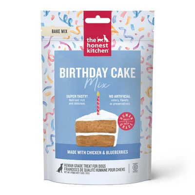 Honest Kitchen Dog Treat Cake Mix Birthday Chicken & Blueberries