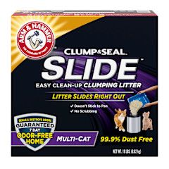 Arm & Hammer Clump & Seal Slide Multi-Cat Cat Litter 19 lb