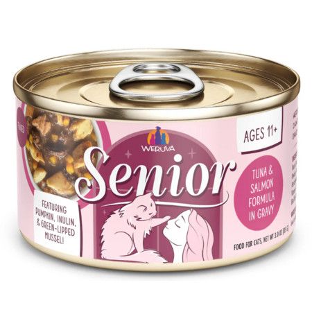 Weruva Cat Can Senior Tuna Salmon 3 oz