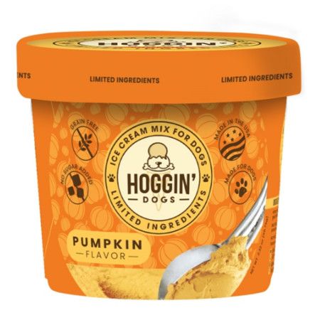 Puppy Cake Dog Treat Hoggin' Dogs Pumpkin 2.32 oz (Makes 8 oz)