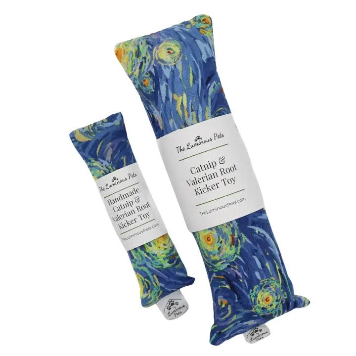 Catnip with Valerian Root Cat Toys |Cat Kicker |Starry Night