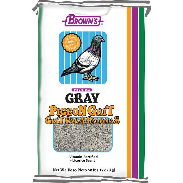 BROWNS NATIONAL PIGEON GRIT Gray 50lb
