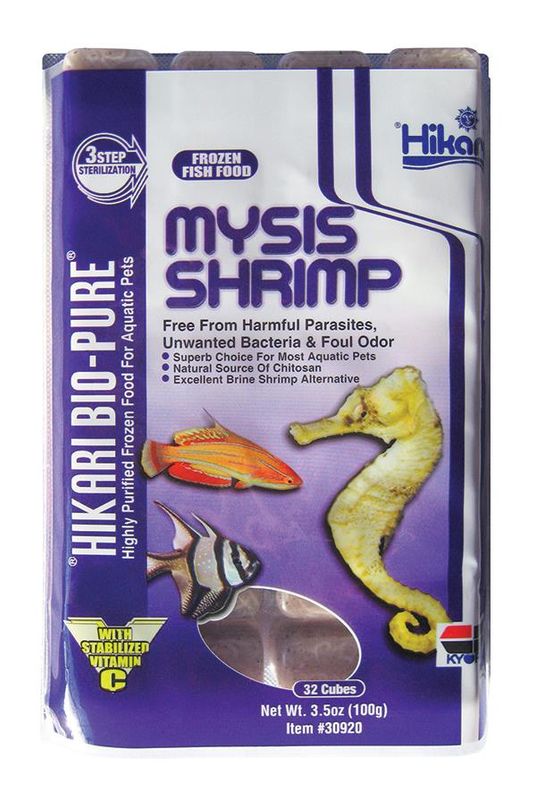 Hikari Bio-Pure Frozen Mysis Shrimp Cube 3.5 oz