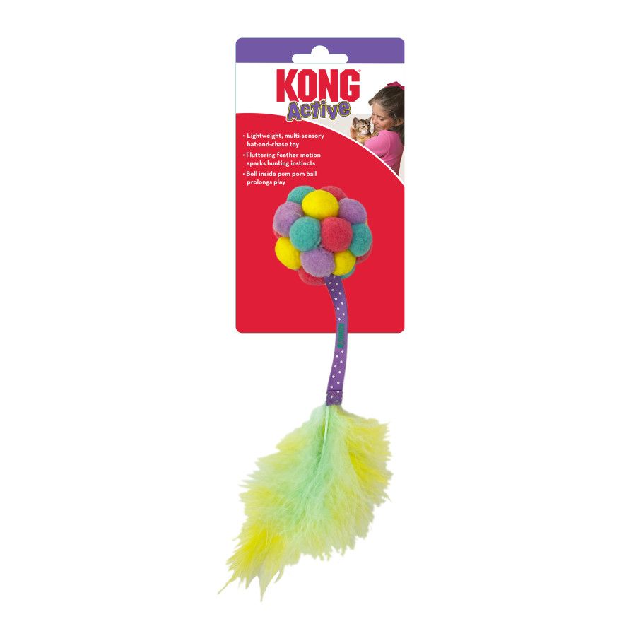 KONG Cat Active Bubble Ball Cat Toy