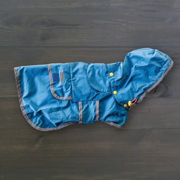 Wilderdog Dog Rain Jacket Small / Pacific Blue