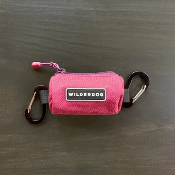 Wilderdog Dog Poop Bag Holder Berry