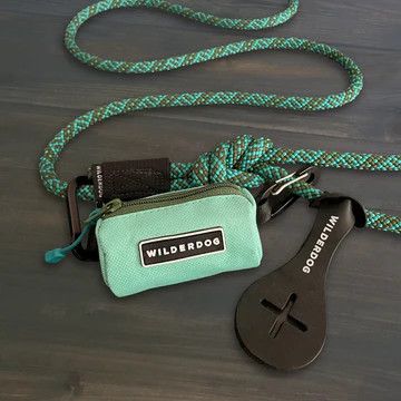 Wilderdog Dog Poop Bag Holder Seafoam