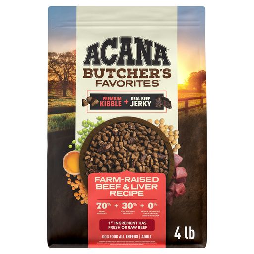 Acana Dog Dry Butcher's Favorites Beef 4#
