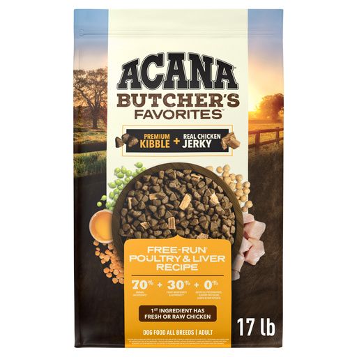 Acana Dog Dry Butcher's Favorites Poultry 17#