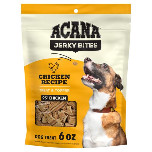 Acana Dog Treat Jerky Bites Chicken 6 oz