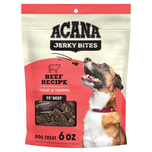 Acana Dog Treat Jerky Bites Beef 6 oz