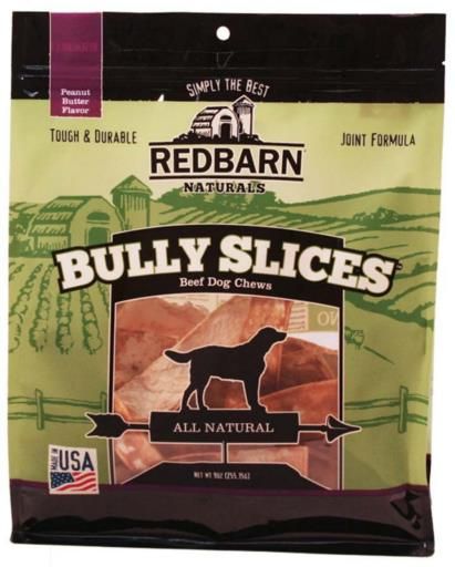 Redbarn Natural Bully Slices Peanut Butter 9 oz BAG