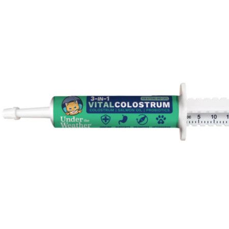 Under The Weather Cat Supplement Colostrum Squeezable Gel Tube 30g