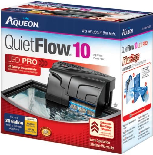 Aqueon Quiet Flow 10 Filter 100 GPH