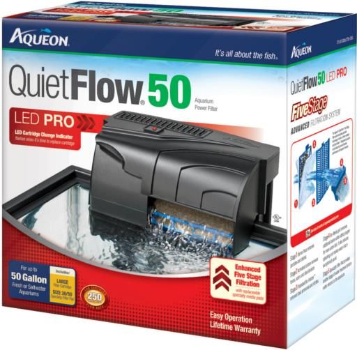 Aqueon Quietflow Filter 50 250 GPH