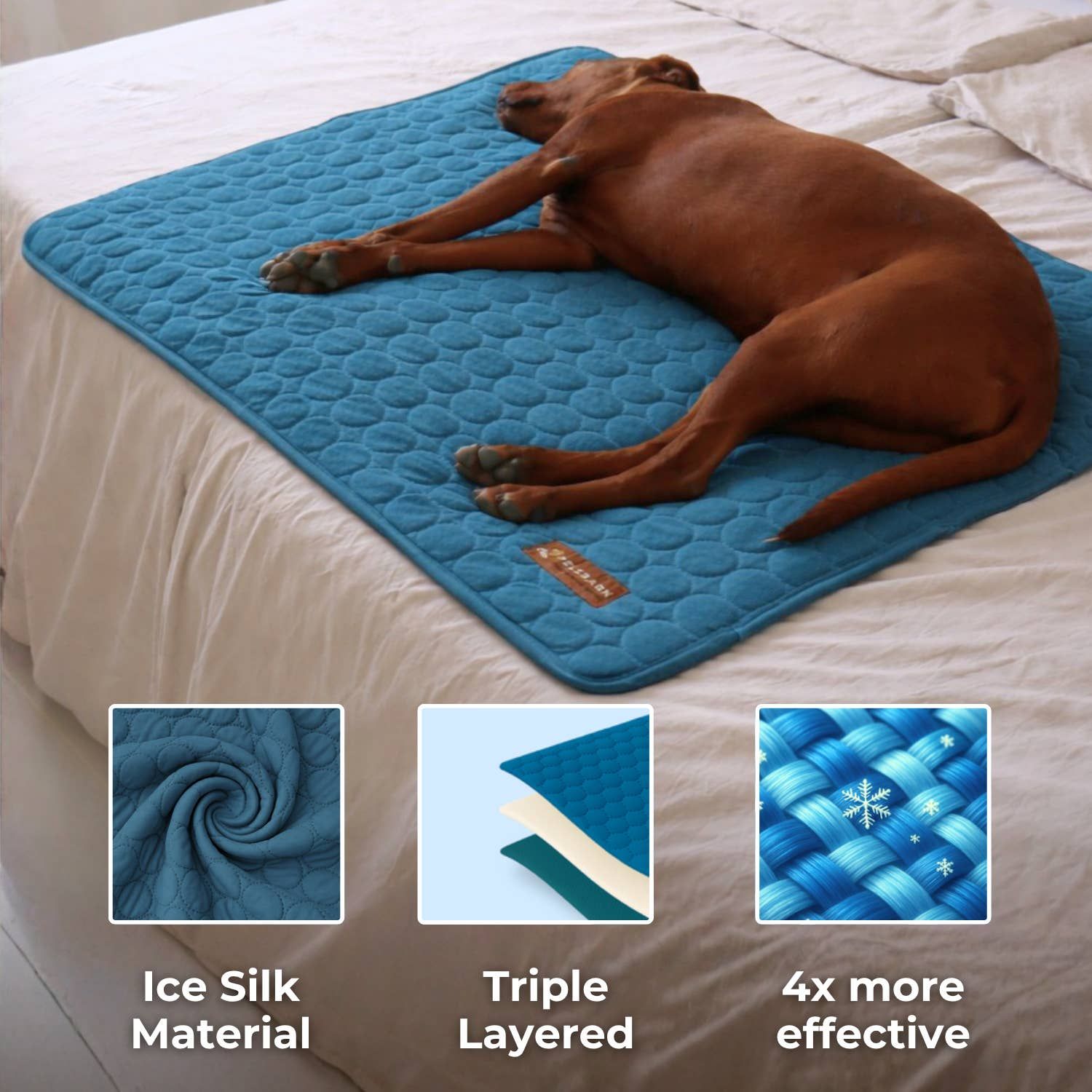 Natural Cooling Mat - Beige XL