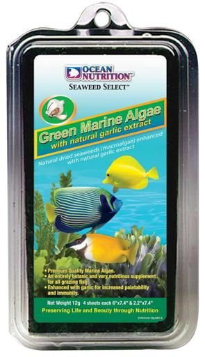 Ocean Nutrition Seaweed Select Green Marine Algae 4 pc