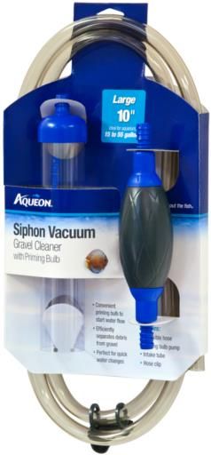 Aqueon Siphon Vacuum with Bulb 10in