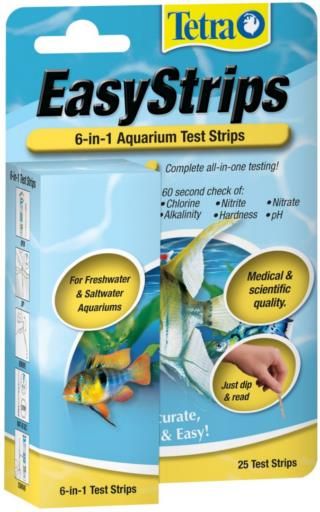 Tetra EasyStrips 6-in-1 Test 25 ct