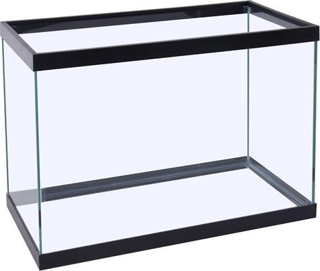 Marineland Standard Glass Aquarium Black 10 gal 20x10x12