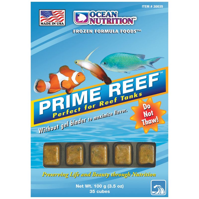 Ocean Nutrition Frozen Prime Reef Cubes 3.5 oz